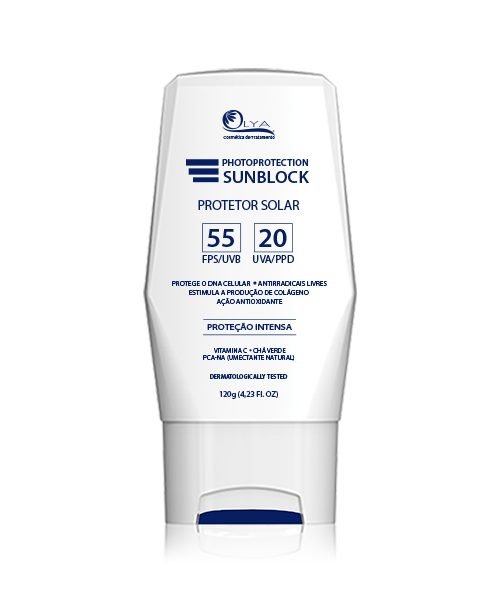 PROTETOR SOLAR - PHOTOPROTECTION SUNBLOCK - FPS 55